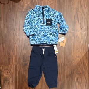 Quiksilver Baby/Toddler Blue and Navy Jogger Set
